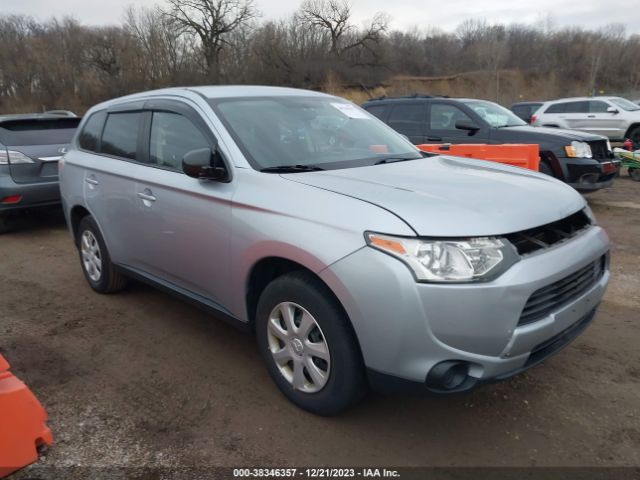 Продажа на аукционе авто 2014 Mitsubishi Outlander Es, vin: JA4AD2A30EZ006147, номер лота: 38346357