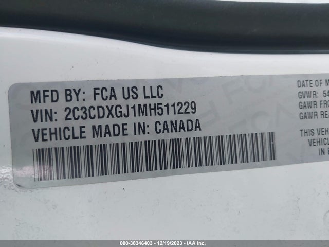 Dodge Charger Scat Pack Rwd 2021 2C3CDXGJ1MH511229 Image 9