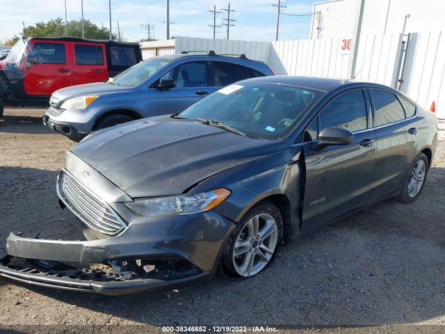 2018 FORD FUSION HYBRID SE VIN: 3FA6P0LU0JR133370