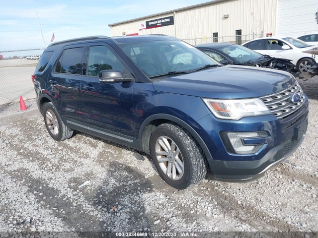 2017 FORD EXPLORER XLT VIN: 1FM5K7D87HGC47183