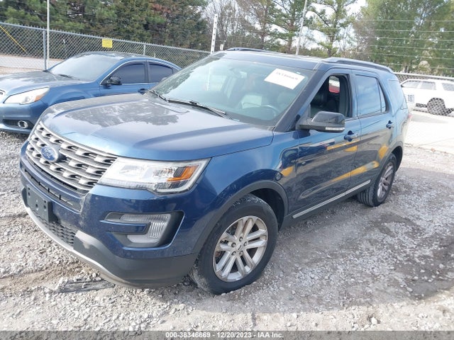 2017 FORD EXPLORER XLT VIN: 1FM5K7D87HGC47183