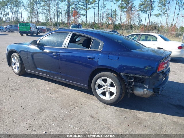 2014 DODGE CHARGER SE VIN: 2C3CDXBG2EH309013