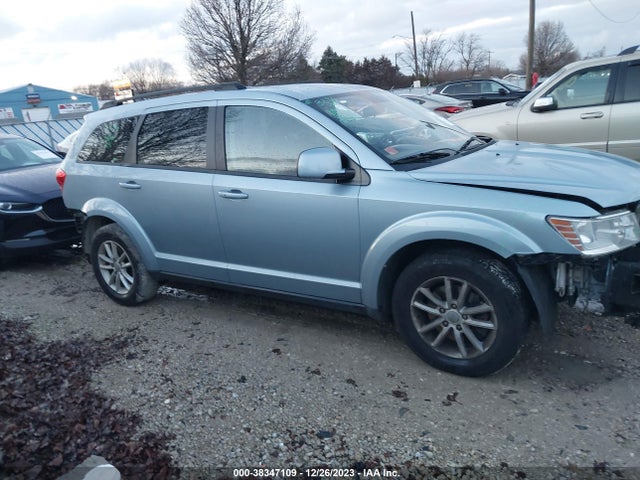 2013 DODGE JOURNEY SXT VIN: 3C4PDCBB1DT596666