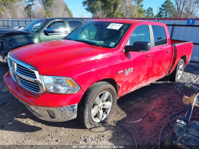 2019 RAM 1500 CLASSIC BIG HORN 4X2 6'4 BOX VIN: 1C6RR6TT9KS694367