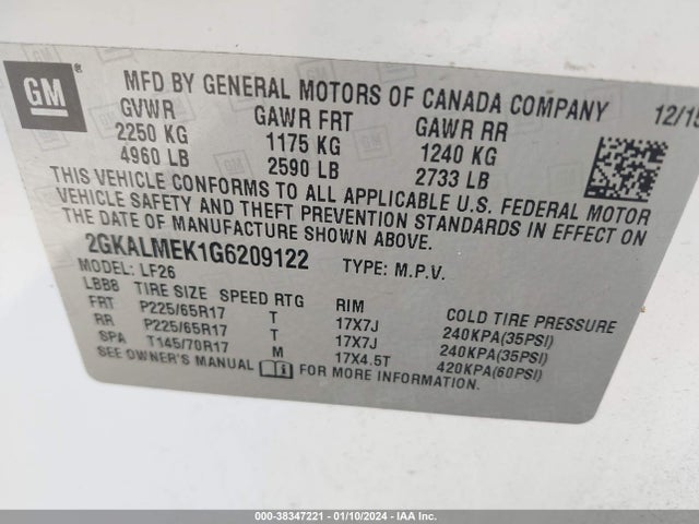 2GKALMEK1G6209122 GMC Terrain Sle-1