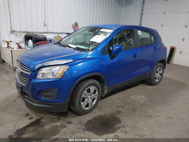 Chevrolet Trax 1ls 2016 KL7CJKSBXGB579028 Image 2