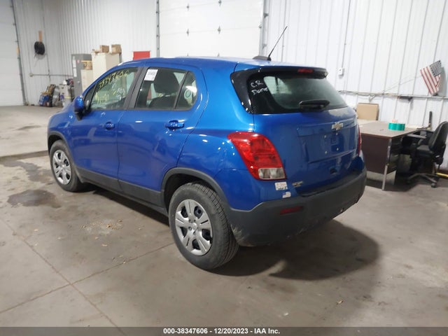 Chevrolet Trax 1ls 2016 KL7CJKSBXGB579028 Image 3