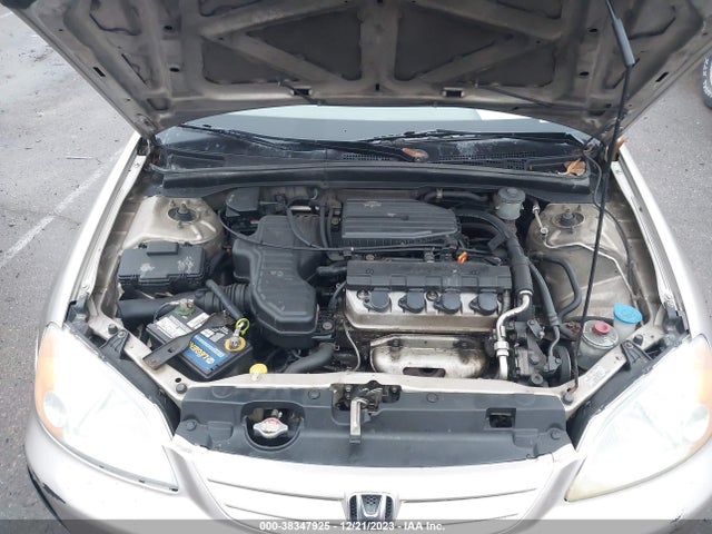 2002 HONDA CIVIC LX VIN: JHMES165X2S002188
