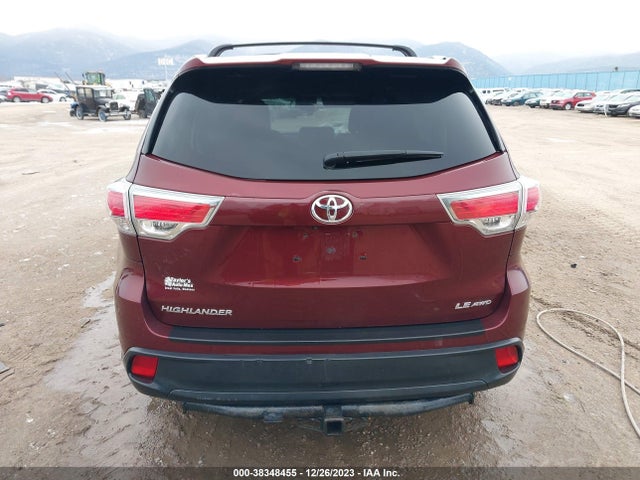 Toyota Highlander Le V6 2015 5TDBKRFH3FS218069 Image 17