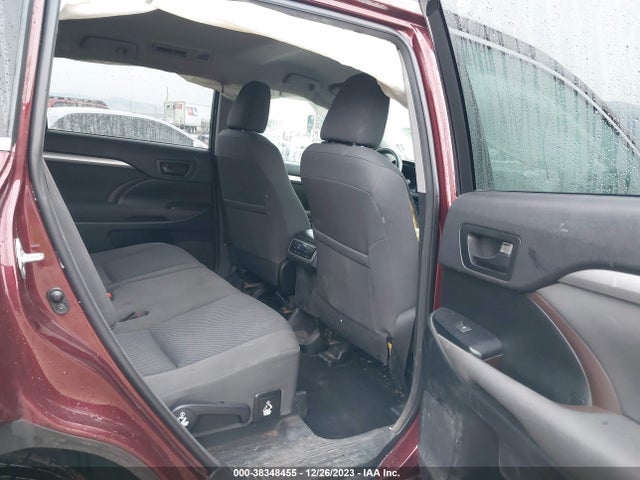 Toyota Highlander Le V6 2015 5TDBKRFH3FS218069 Image 8