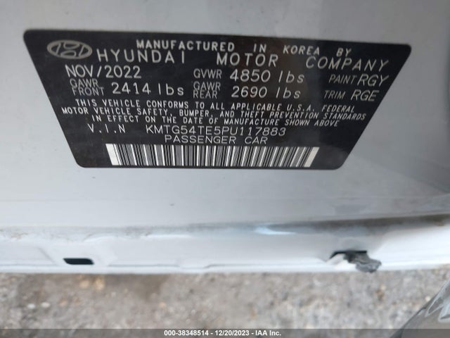 Genesis G70 3.3t Rwd 2023 KMTG54TE5PU117883 Image 9