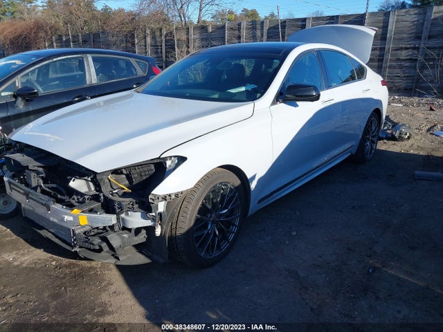 2019 GENESIS G80 3.3T SPORT VIN: KMTFN4JB6KU307348
