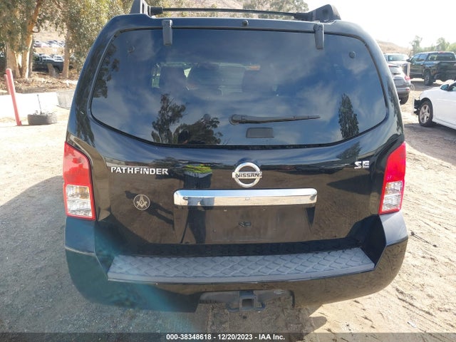 2009 NISSAN PATHFINDER SE VIN: 5N1AR18U19C617129