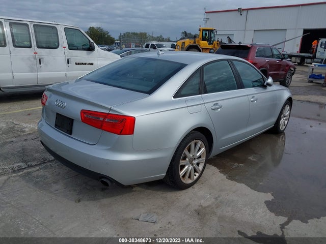 2013 AUDI A6 2.0T PREMIUM VIN: WAUGFAFCXDN074004