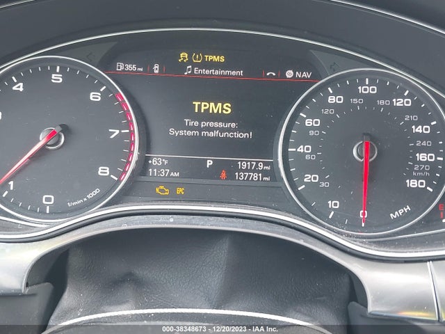 2013 AUDI A6 2.0T PREMIUM VIN: WAUGFAFCXDN074004