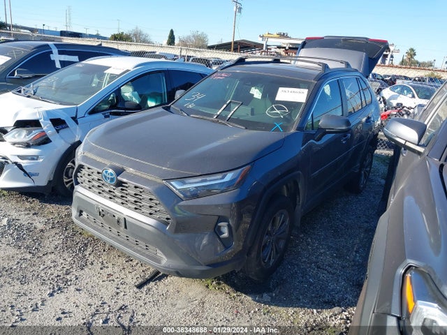 2022 TOYOTA RAV4 XLE PREMIUM HYBRID VIN: 2T3B6RFV3NW037402
