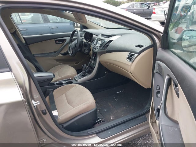 2014 HYUNDAI ELANTRA SE VIN: 5NPDH4AEXEH485401