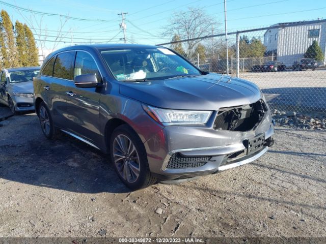 Auction sale of the 2019 Acura Mdx Technology Pkg, vin: 5J8YD4H54KL024139, lot number: 38349872