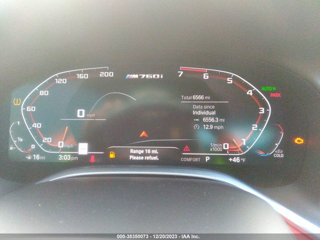 BMW M760i Xdrive 2022 WBA7U6C08NCH83897 Image 7