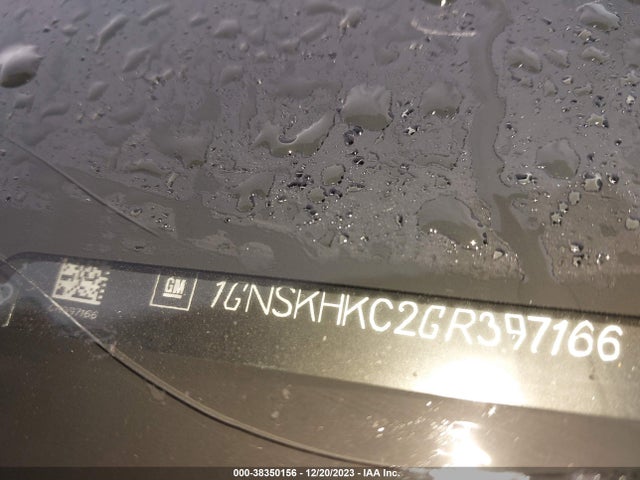 Chevrolet Suburban Lt 2016 1GNSKHKC2GR397166 Image 9
