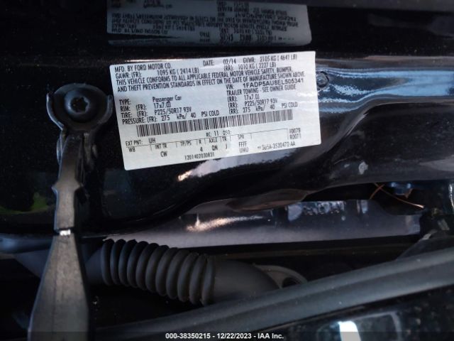 1FADP5AU8EL505341 Ford C-max Hybrid Se