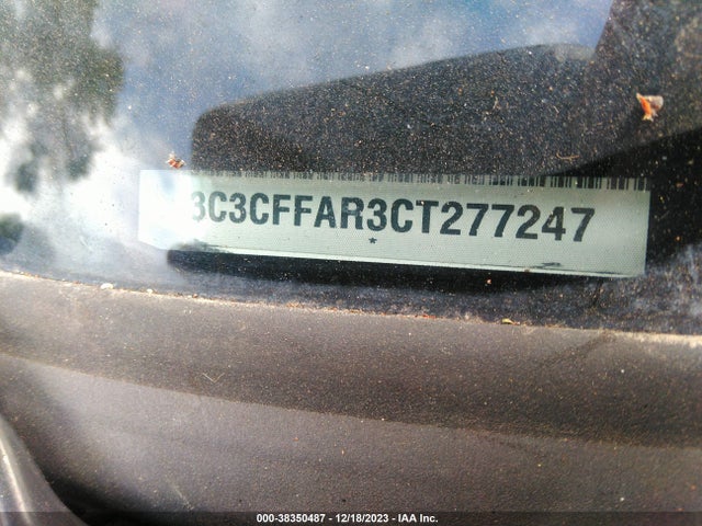 2012 FIAT 500 3C3CFFAR3CT277247 Photo 8