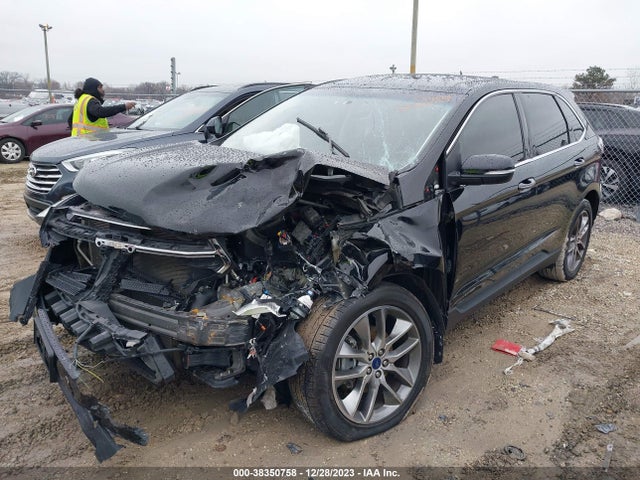 2017 FORD EDGE TITANIUM VIN: 2FMPK3K96HBC11327