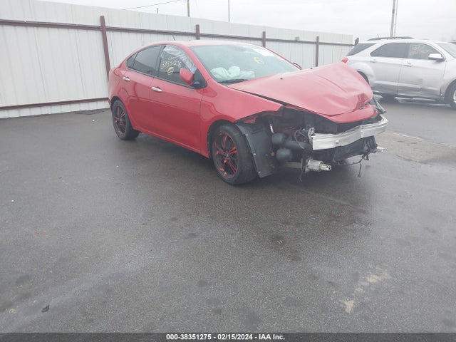 2013 DODGE DART LIMITED/GT VIN: 1C3CDFCH1DD684842