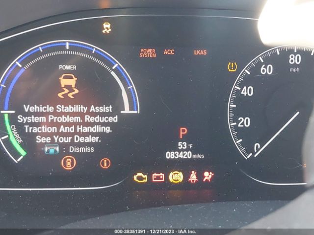 1HGCV3F96KA007569 Honda Accord Hybrid Touring
