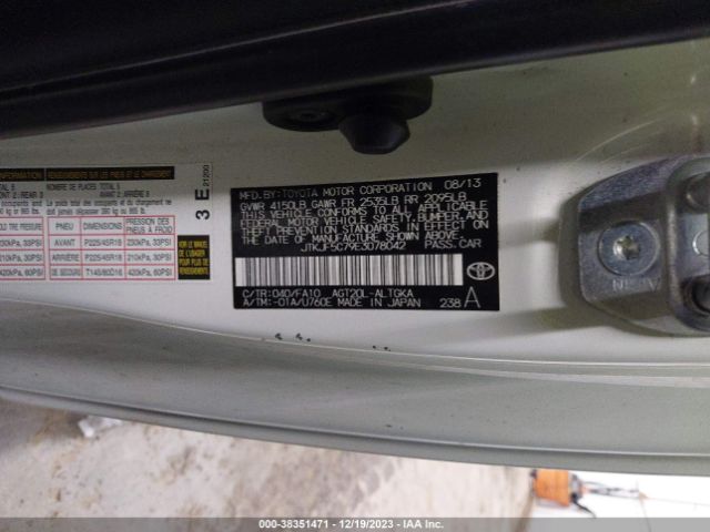 JTKJF5C79E3078042 Scion TC