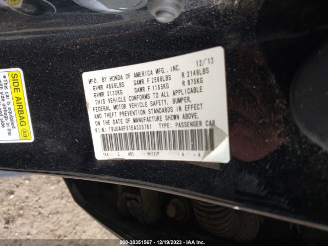 19UUA8F51EA005761 Acura Tl 3.5