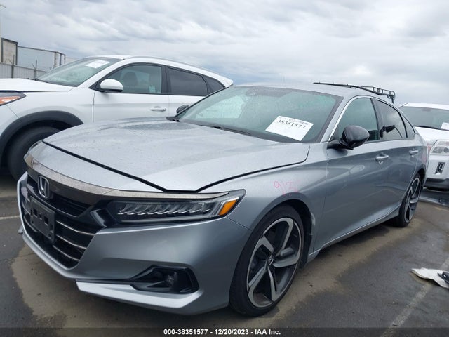 2021 HONDA ACCORD SPORT VIN: 1HGCV1F37MA100085