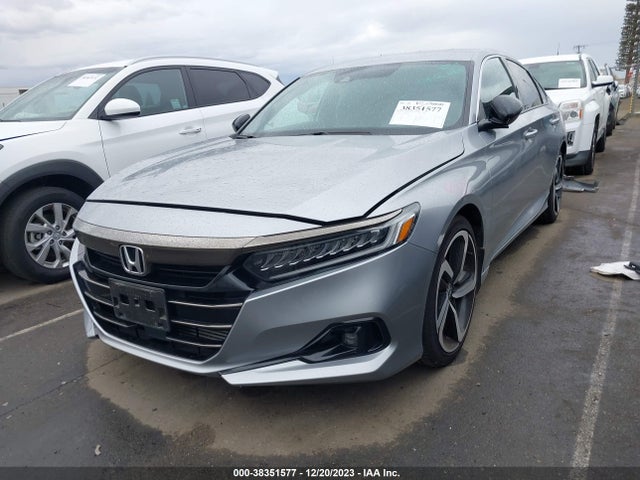 2021 HONDA ACCORD SPORT VIN: 1HGCV1F37MA100085