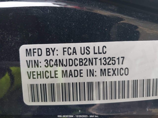 Jeep Compass Limited 4x4 2022 3C4NJDCB2NT132517 Image 9