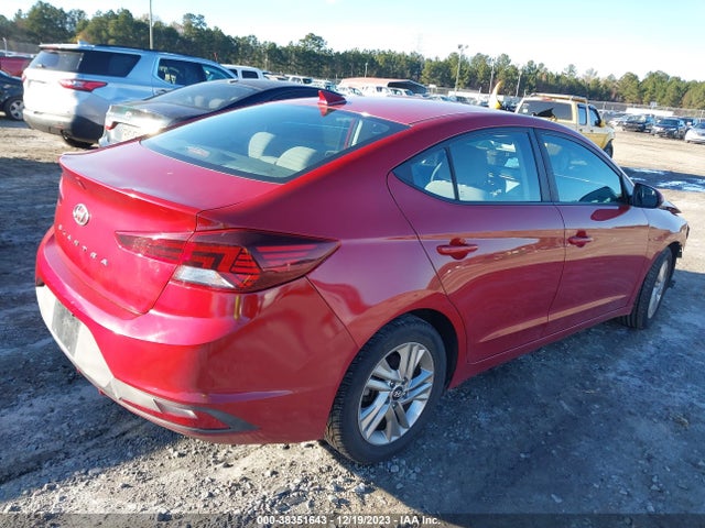 2019 HYUNDAI ELANTRA SEL VIN: KMHD84LF4KU735556