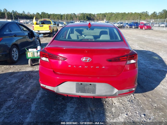 2019 HYUNDAI ELANTRA SEL VIN: KMHD84LF4KU735556