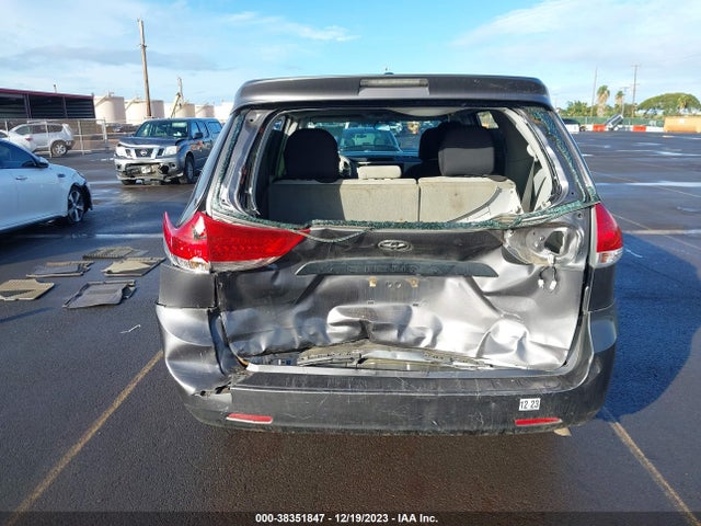2013 TOYOTA SIENNA L V6 7 PASSENGER VIN: 5TDZK3DC5DS302118