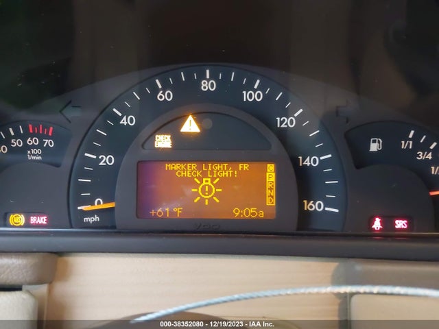 2004 MERCEDES-BENZ C 240 VIN: WDBRF61J84E019340