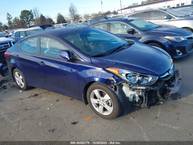 2013 HYUNDAI ELANTRA GLS VIN: 5NPDH4AE2DH341386