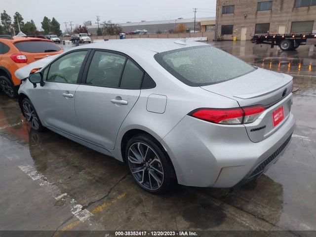 Toyota COROLLA SE 2022 JTDS4MCE2NJ097649 Image 3