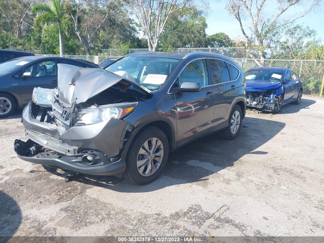Honda Cr-v Ex-l 2014 2HKRM4H76EH615036 Image 2