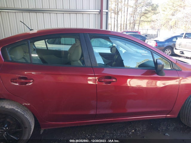 2019 SUBARU IMPREZA 2.0I VIN: 4S3GKAA68K3615351