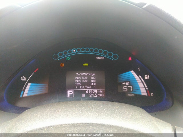 2013 NISSAN LEAF S VIN: 1N4AZ0CP5DC404831