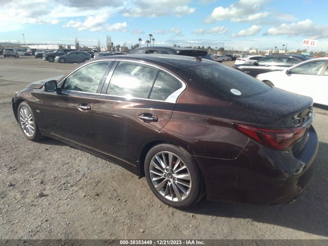 2018 INFINITI Q50 3.0T LUXE VIN: JN1EV7AP4JM590275