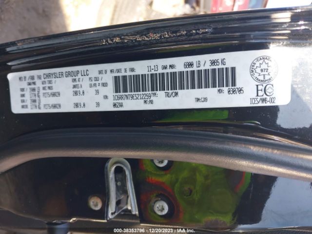 1C6RR7NT9ES212259 RAM 1500 Laramie