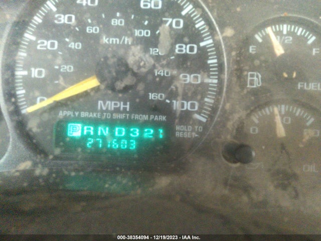 2000 GMC SIERRA 1500 SLE VIN: 2GTEC19V1Y1235993