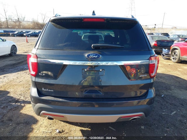 2017 FORD EXPLORER XLT VIN: 1FM5K8D89HGA56824