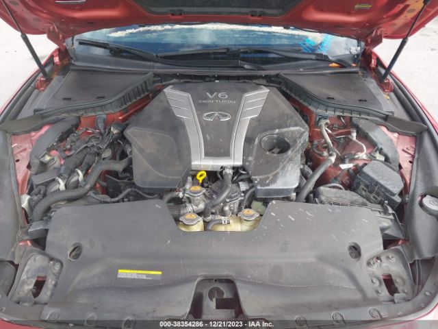 JN1FV7EKXJM530584 Infiniti Q60 3.0t Red Sport 400