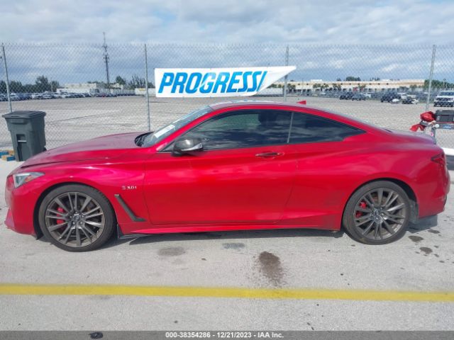 JN1FV7EKXJM530584 Infiniti Q60 3.0t Red Sport 400