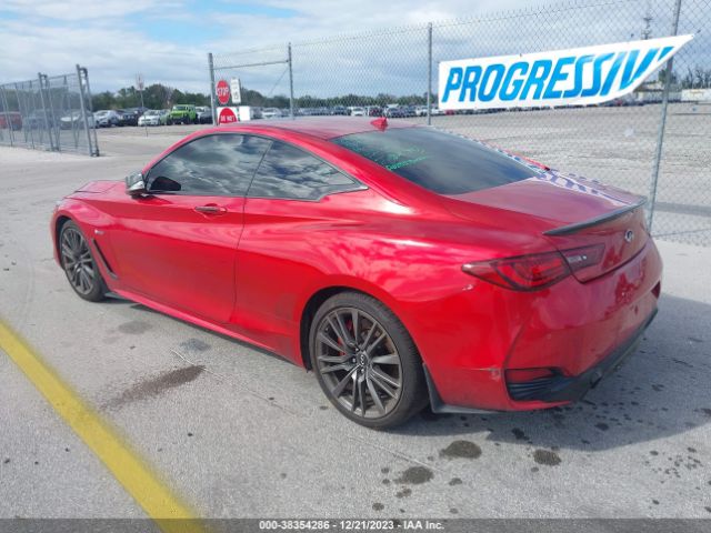JN1FV7EKXJM530584 Infiniti Q60 3.0t Red Sport 400
